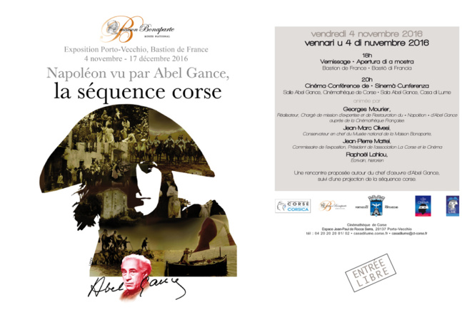 Napoléon vu par Abel Gance La séquence corse