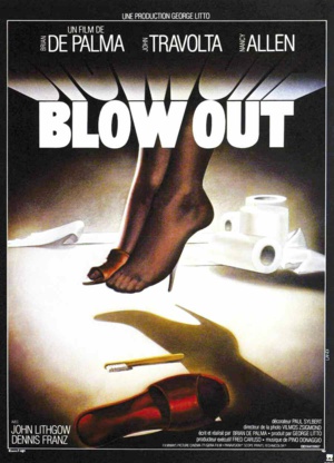 Blow out. Mercredi 22 novembre 2017 à partir de 20h30. Soirée en présence de Pierre Filmon. 