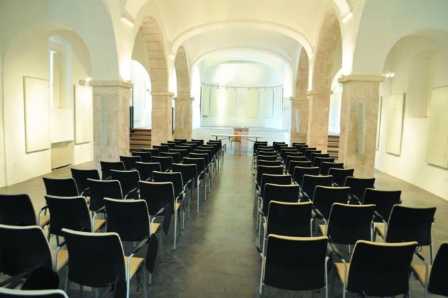 Espace Saint Jacques à Bonifacio. Espace Saint Jacques à Bonifacio.