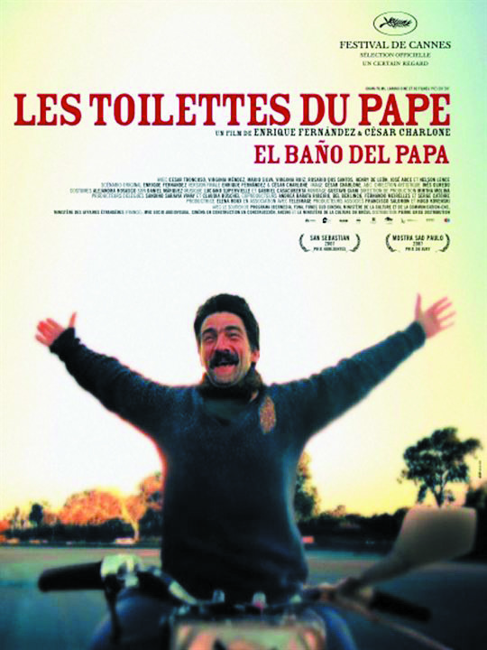 (Re)découvertes.... Projection du film "Les toilettes du Pape" d'Enrique Fernandes et César Charlone, Lundi 3 Décembre 2018 à la Cinémathèque de Corse à partir de 20h30.