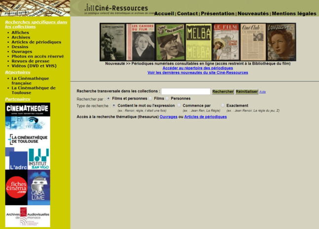 Consulter les Collections Consulter les Collections