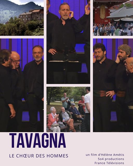 Projection des films "Tavagna le choeur des hommes" d'Hélène Amétis et "Santa" de Pierre Leccia, le 18 Août à partir de 21h00 à Vezzani.