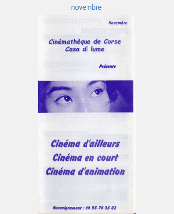 programmes 2001
