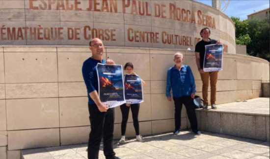 Antoine Filippi, Océane de Simone, Jean-Pierre Mattei et Alix Ferraris sont prêts pour la 14ème édition du festival des Nuits Med qui se déroulera du 31 mai au 05 juin prochains