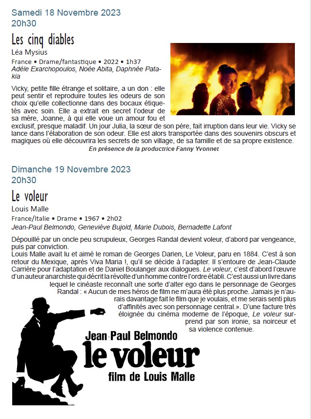 Rencontres du G.R.E.C -  7 au 22/11/2023