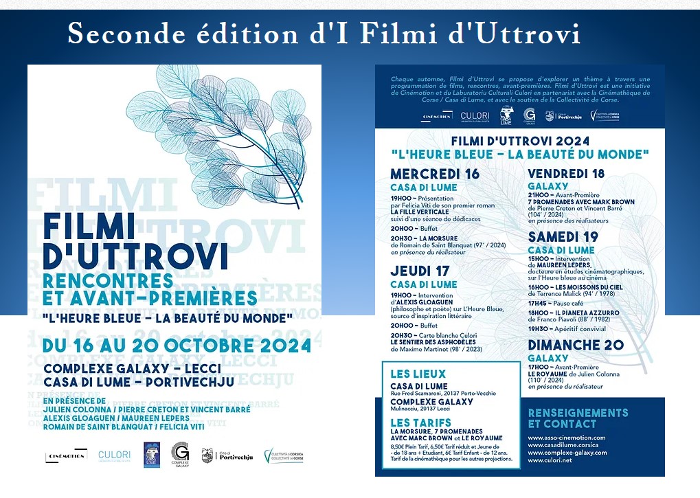 Filmi d'Uttrovi 2024 • du 16/10 au 20/10 • 
