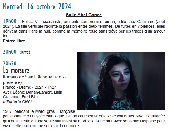 Filmi d'Uttrovi 2024 • du 16/10 au 20/10 • 