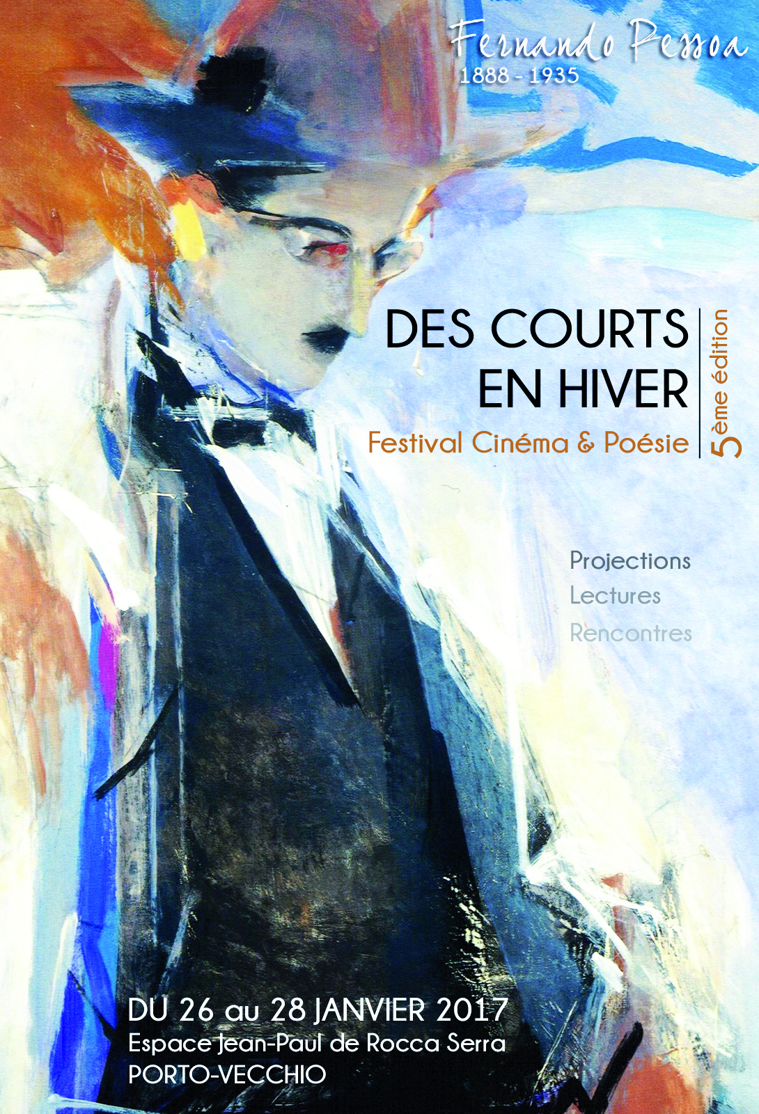 Des courts en hiver