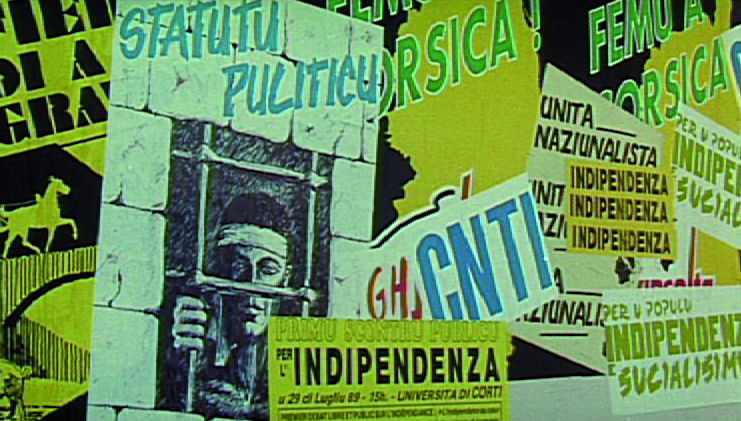 Séance de Cinémathèque Itinérante à Aullène. Séance de Cinémathèque Itinérante à Aullène.