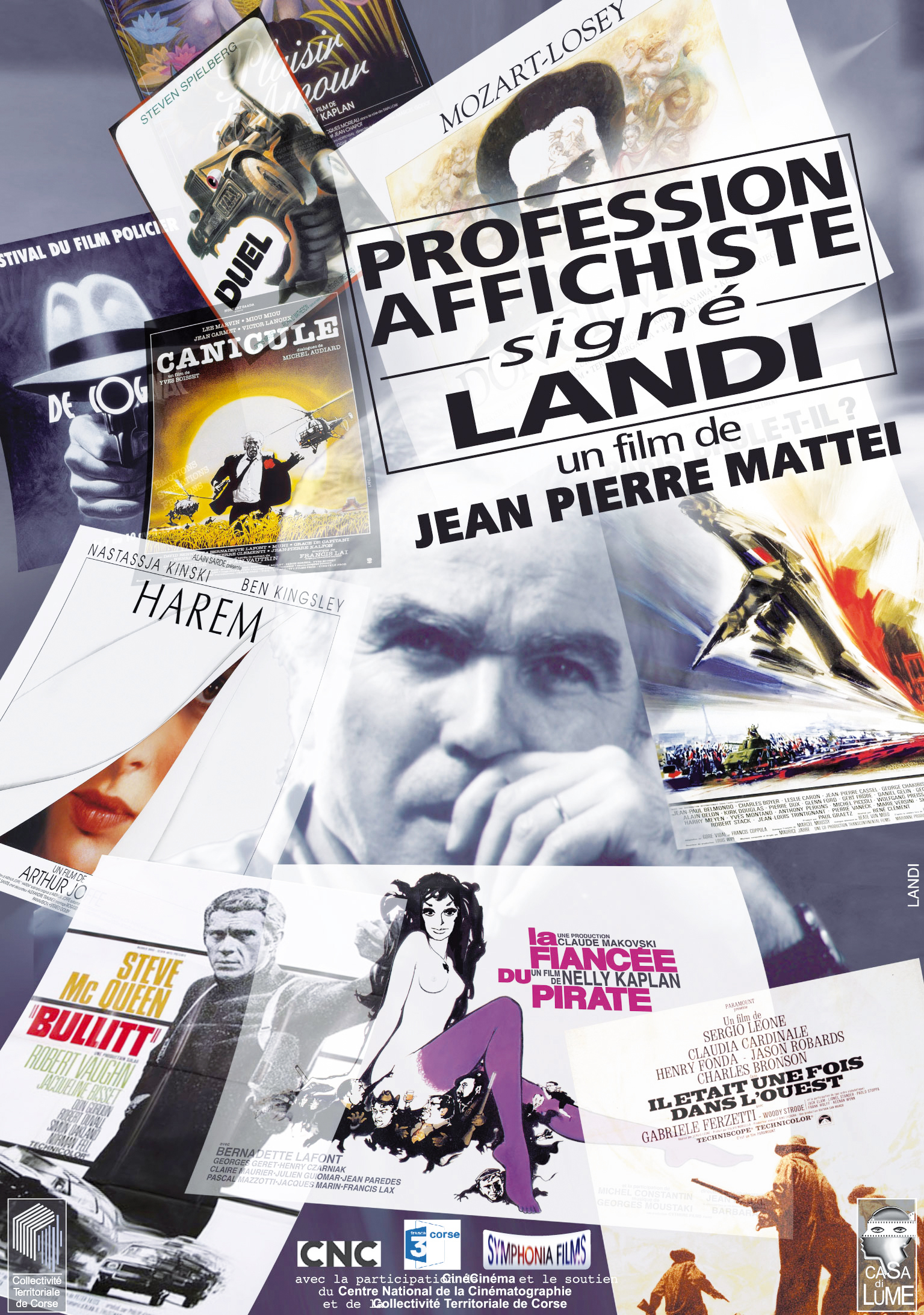 Projection du documentaire " Profession affichiste: signé Landi" de Jean-Pierre Mattei, le Dimanche 12 Août 2018 à 21h00 à Pantano.