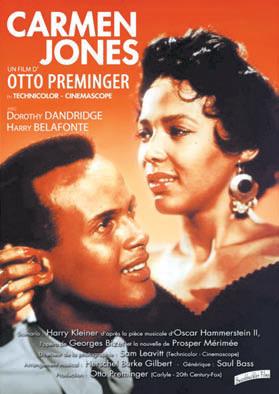 Projection du film "Carmen Jones" de Otto Preminger le Jeudi 7 novembre 2019 à la Cinémathèque de Corse à partir de 20h30.