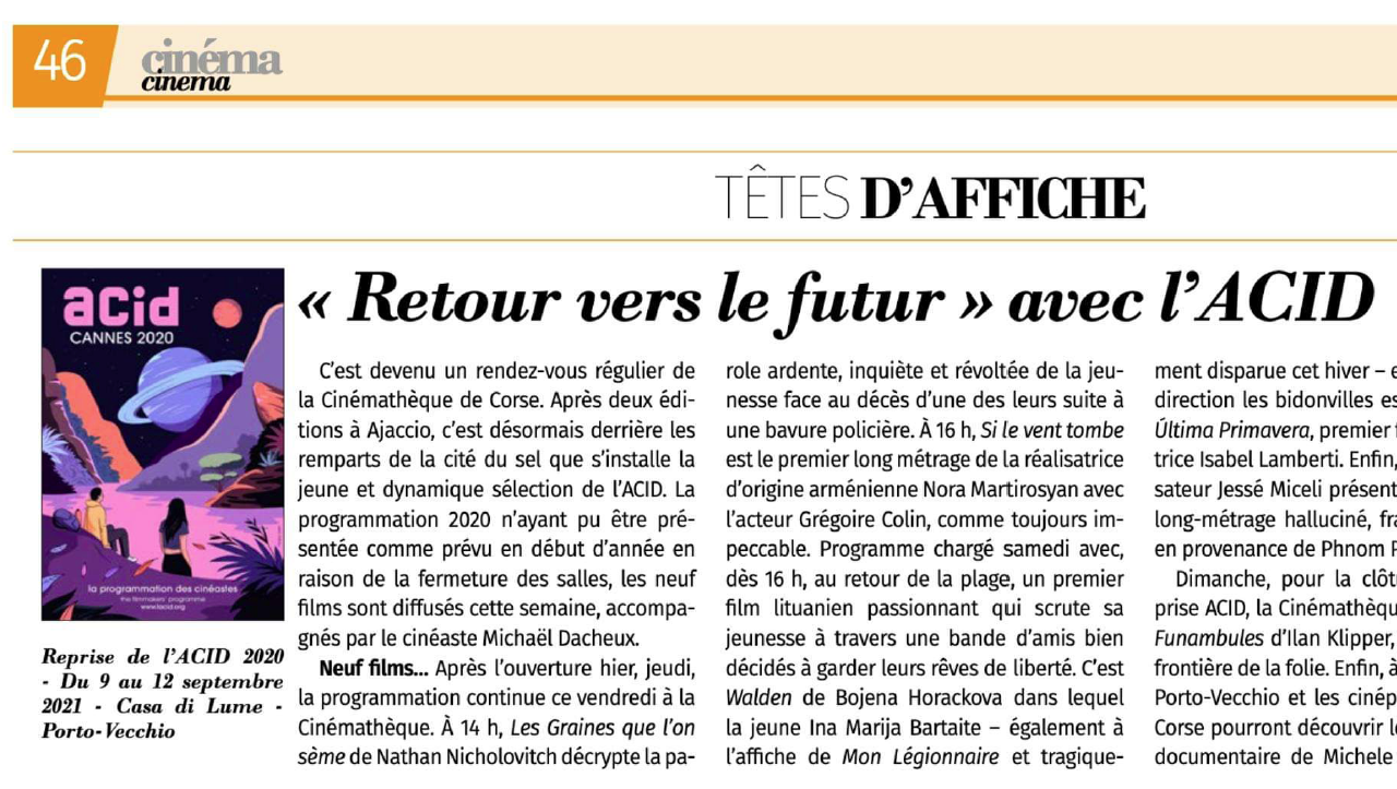 Retour vers le futur avec l'ACID