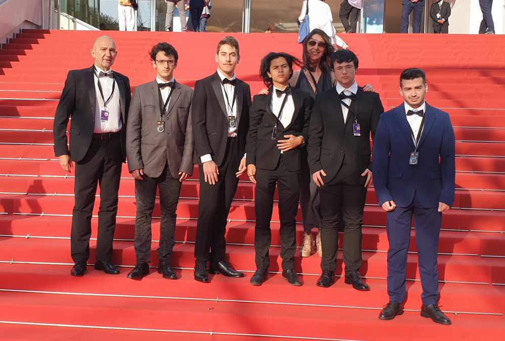 Les lycéens porto-vecchiais à Cannes Les lycéens porto-vecchiais à Cannes