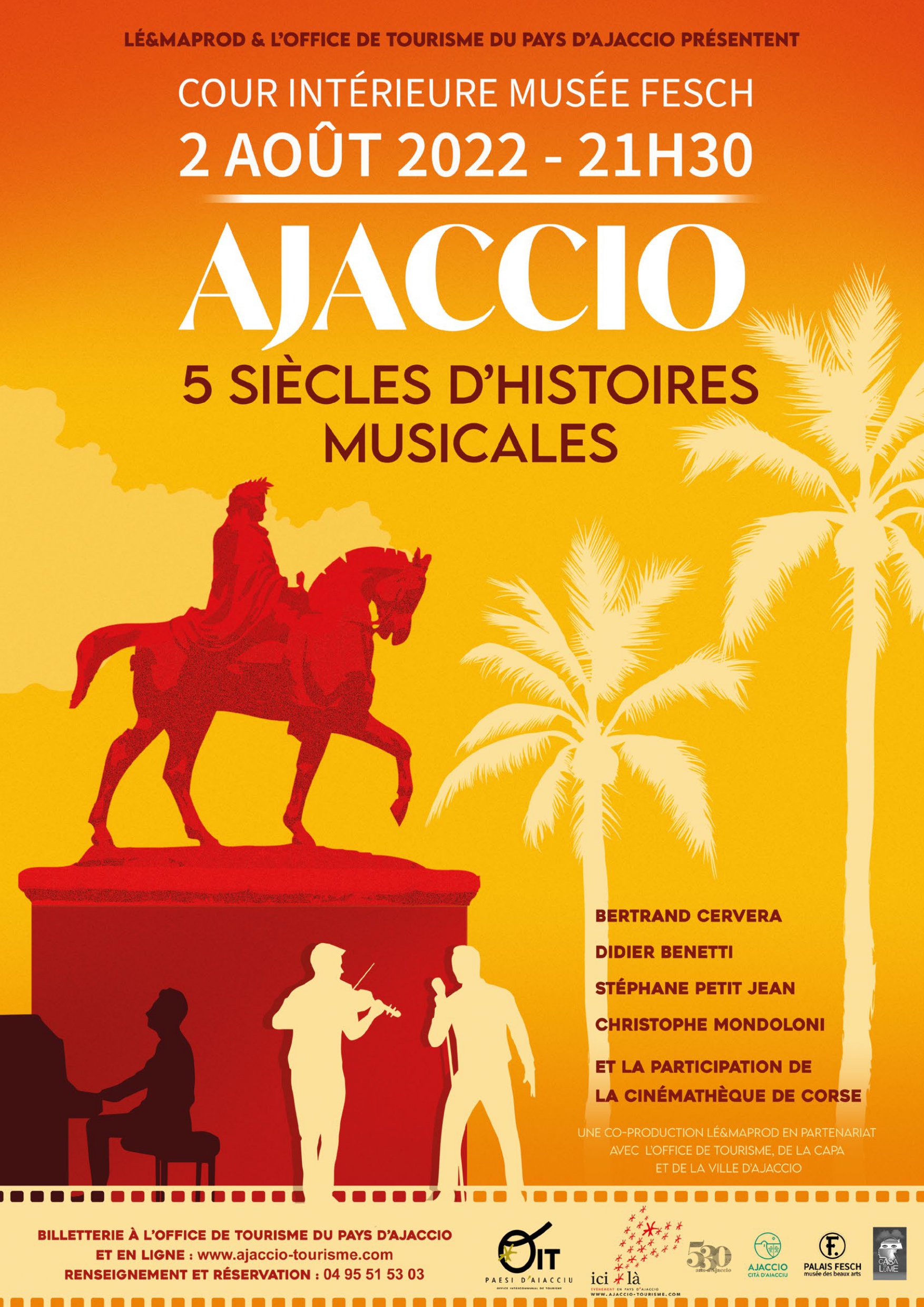 Ajaccio, 5 siècles d'histoires musicales