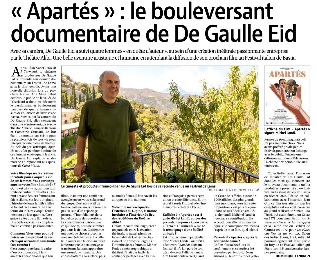 Apartés • De Gaulle Eid