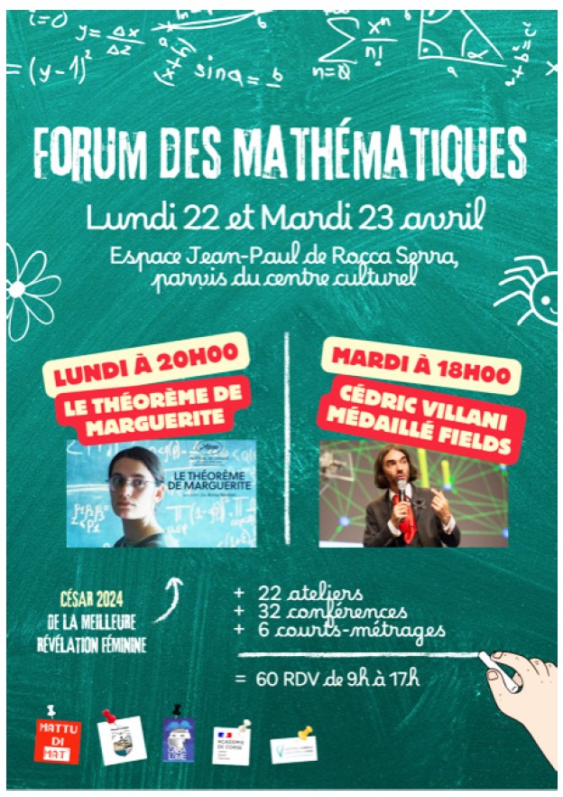 Forum de mathématiques 22 et 23 avril 