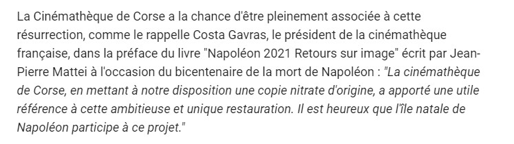 Festival de Cannes • Napoléon "restauré"