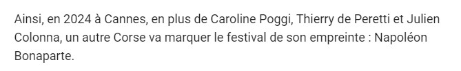 Festival de Cannes • Napoléon "restauré"