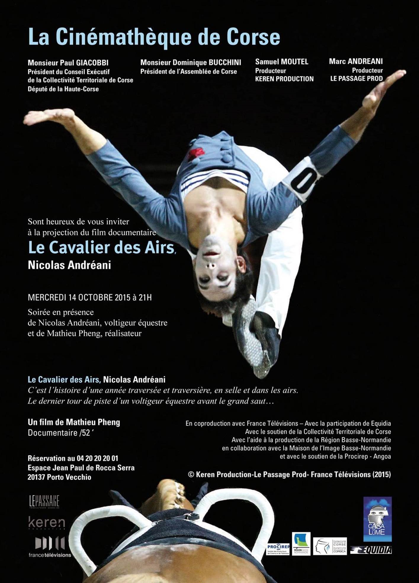 LE CAVALIER DES AIRS - En présence de Nicolas Andreani