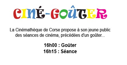 Ciné-Goûter • 18/03/2026 • 16h00