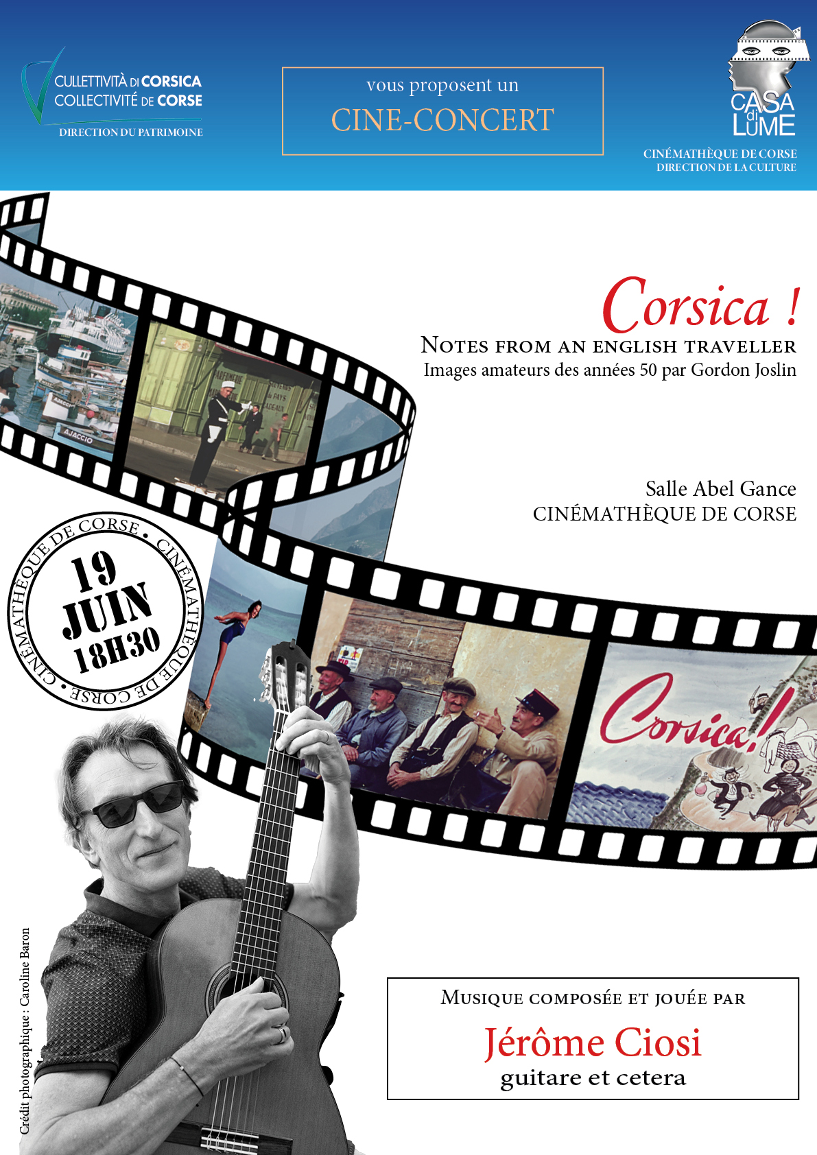 CORSICA • 19 Juin 2026 • 18h30